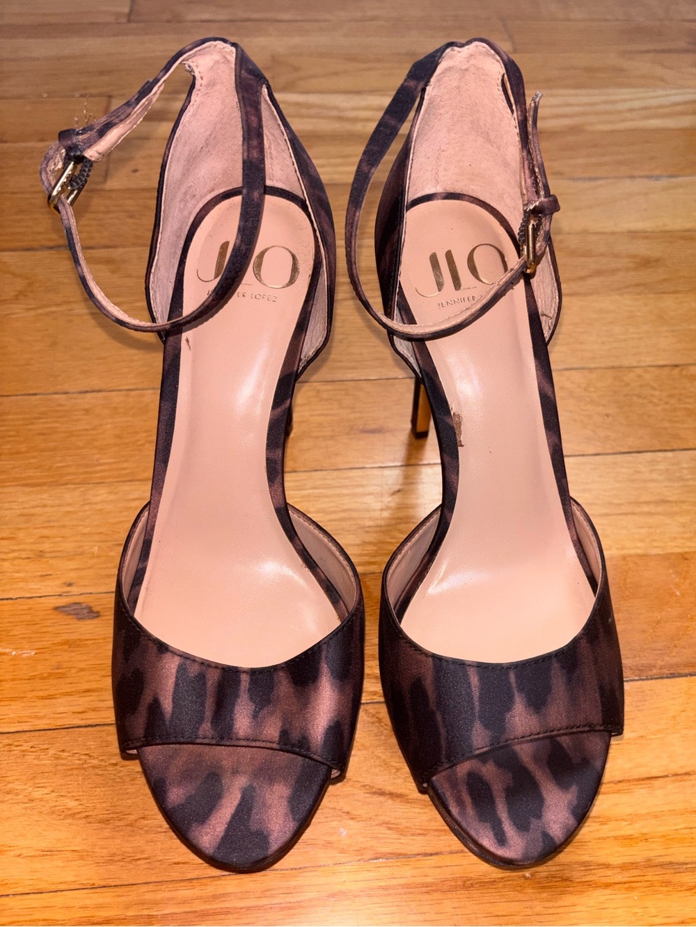 Leopard Print Platform Heels